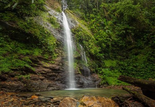 Double River Falls in Trinidad