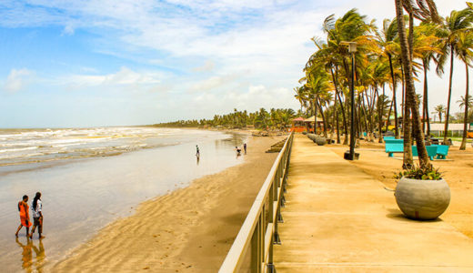 Manzanilla Boardwalk in Trinidad
