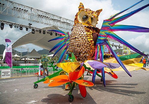 Unique costume designs presented at Trinidad and Tobago Carnival