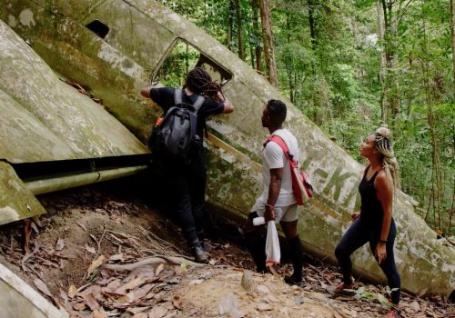 Plane Crash Site in Chaguaramas Trinidad