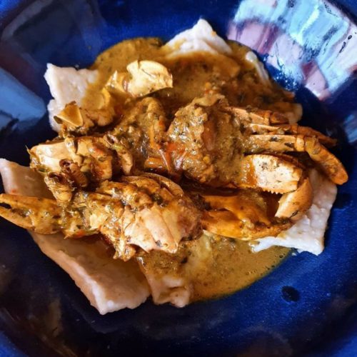 Trini Curry Crab and Dumplings- Stef Kalloo's Top Things to Do in Trinidad